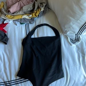 Abercrombie & fitch black medium body suit.